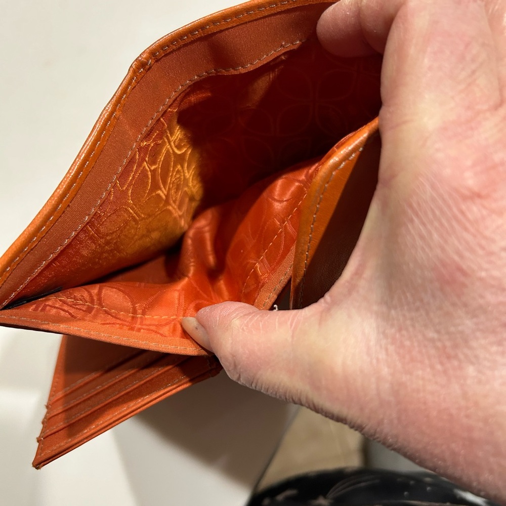 Fossil leather wallet - Picture 6 of 13